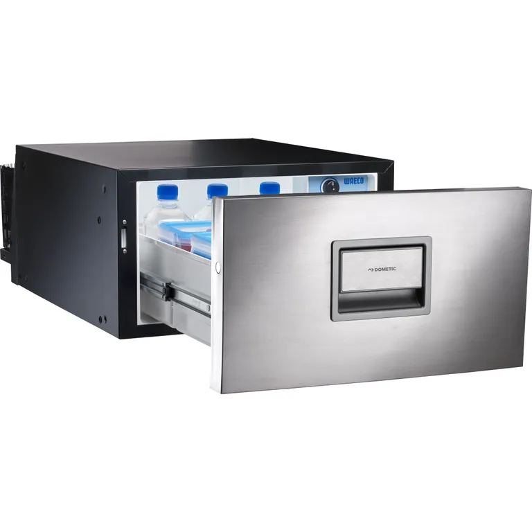 Dometic Coolmatic CD30S kjøleskuff - rustfri front