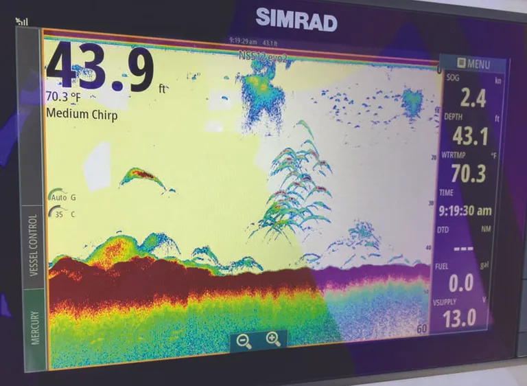 Simrad hekkmontert svinger TM150M 300W