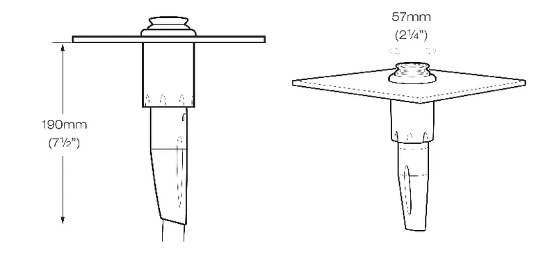 Whale Twist Deck Shower dusj, slange og blandebatteri