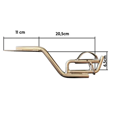 Insta-lock Snap Davit med nedsenket feste