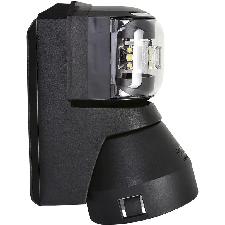 Aqua Signal Serie 43 LED topp- og dekkslys (svart)