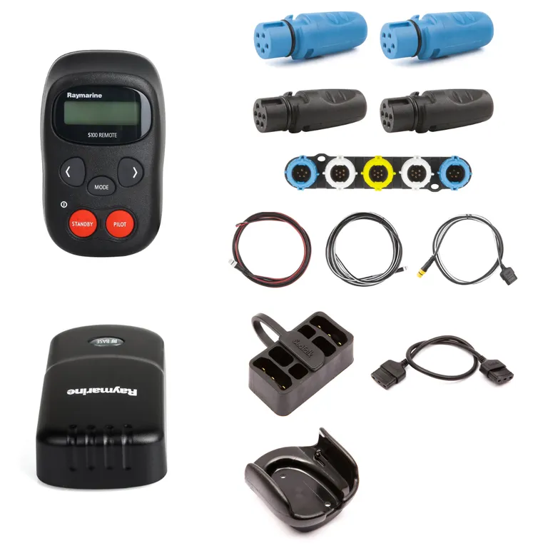 Raymarine trådløs fjernkontroll til autopiloter inkludert konverteringskit fra Seatalk1 til SeatalkNG