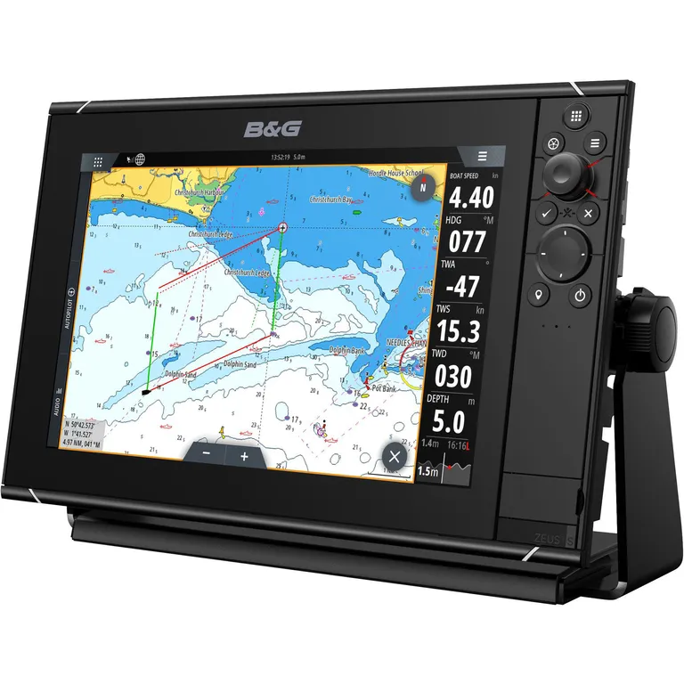 B&G Zeus3S 12 kartplotter m/seilfunksjoner og ekkolodd