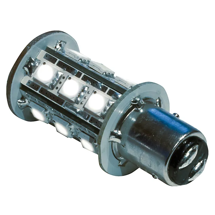 Båtsystem lanternepære hvit BAY15D