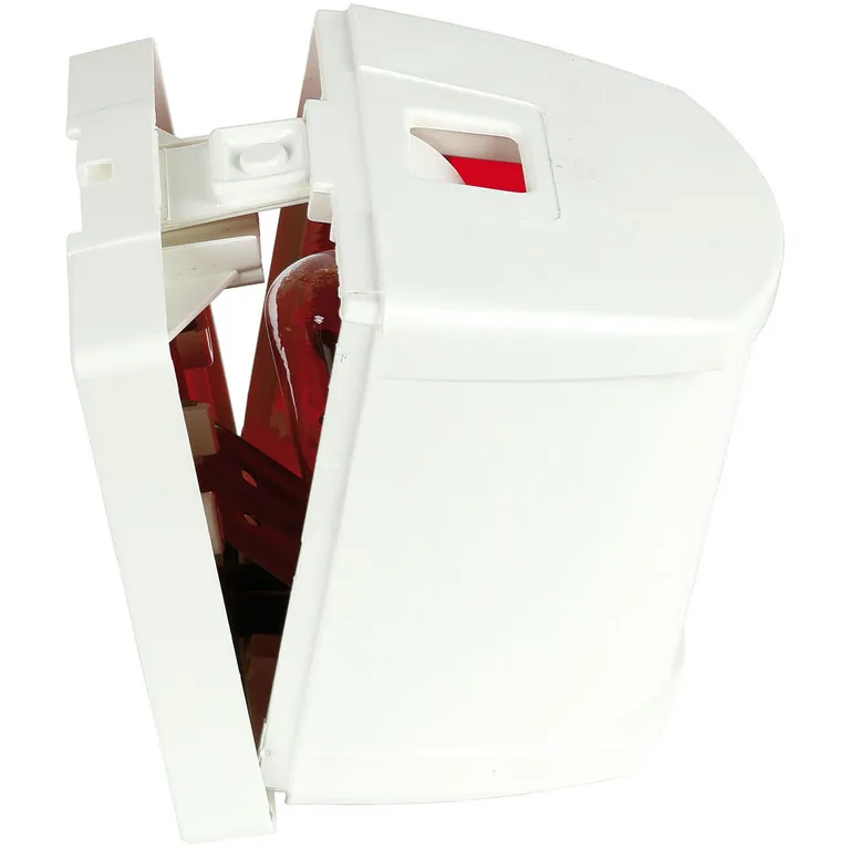 Hella modell 2984 babord (rød) lanterne med hvitt hus