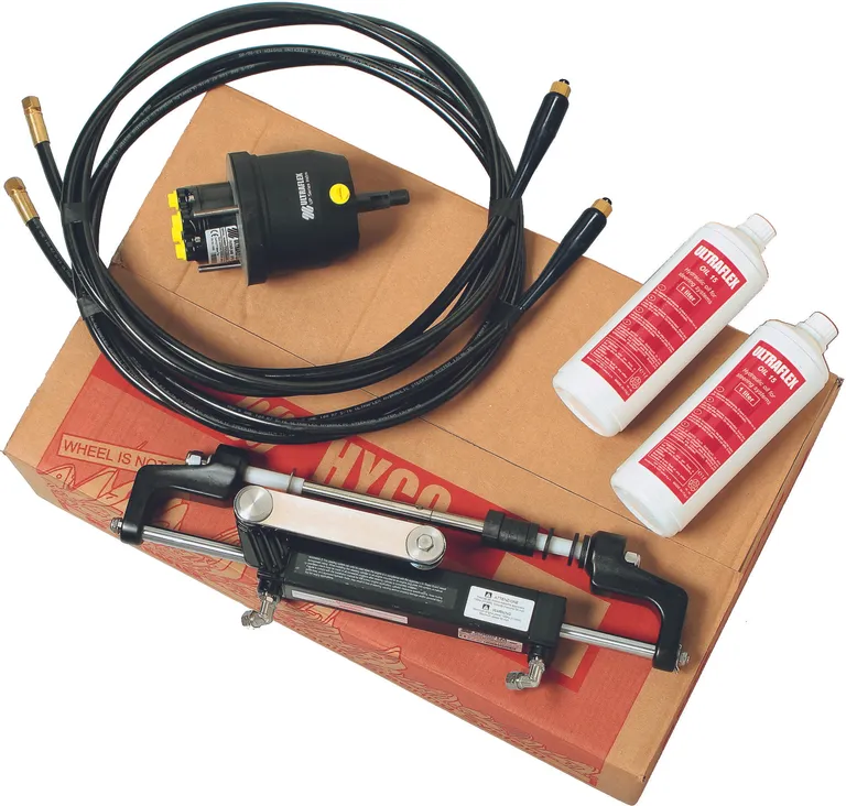 Hydraulisk styring for påhengsmotor opp til 150hk