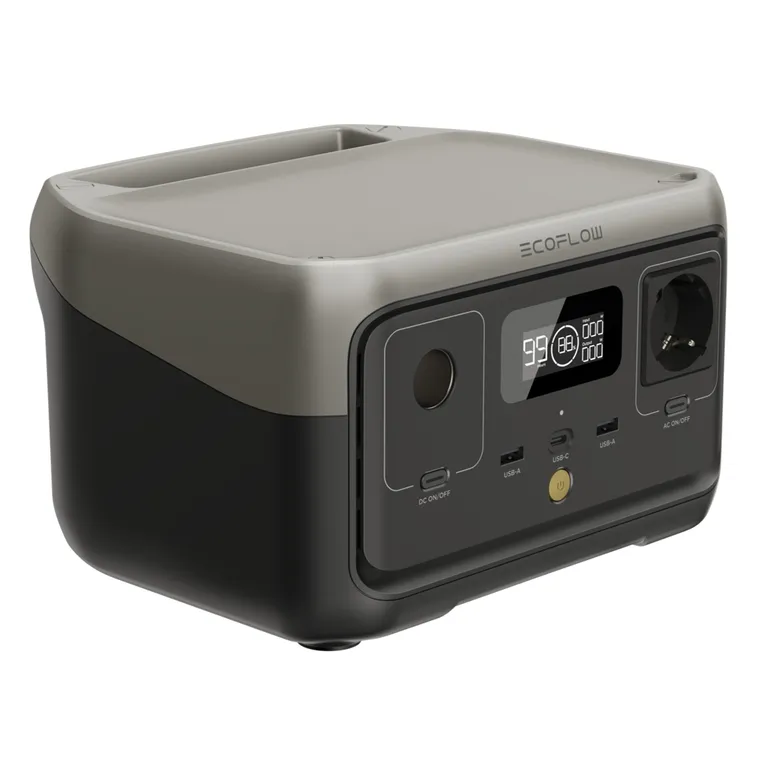 EcoFlow River 2 bærbar strømforsyning 256Wh-300W