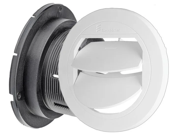 Eberspächer 60mm stengbart luftutslipp (hvit)