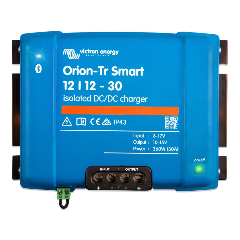 Victron Orion TR Smart DC-DC lader 12>12V 30A