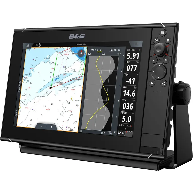 B&G Zeus3S 12 kartplotter m/seilfunksjoner og ekkolodd