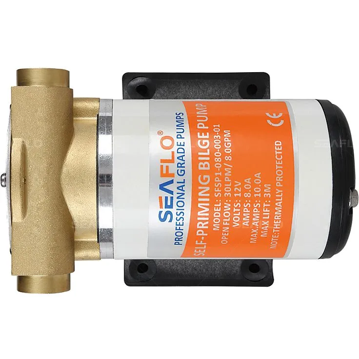 Seaflo 30LPM selvsugende lensepumpe (12V)