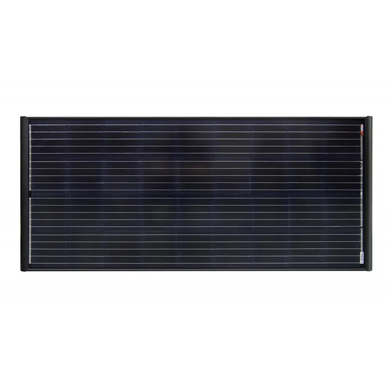 Skanbatt Aero 200W panel med 7M kabel og fastmonterte spoilere