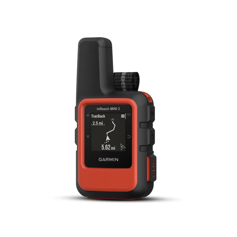 Garmin inReach Mini 2 satelittkommunikasjon rød