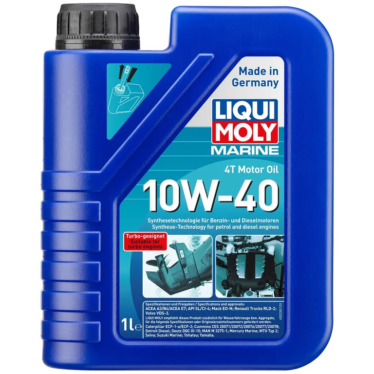 Liqui Moly Marine 4T Motorolje 10W-40 1 liter