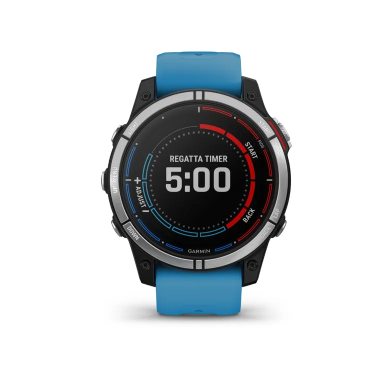 Garmin quatix 7, 47 mm maritim smartklokke med GPS  og silikonrem