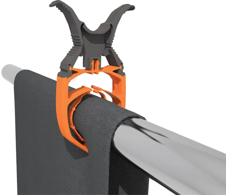 FIXCLIP klesklype med grep fra 5-32mm (6 pk)