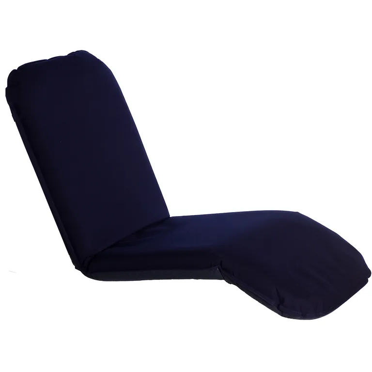 Comfort Seat Classic Large bærbar pute med justerbar rygg (blå)