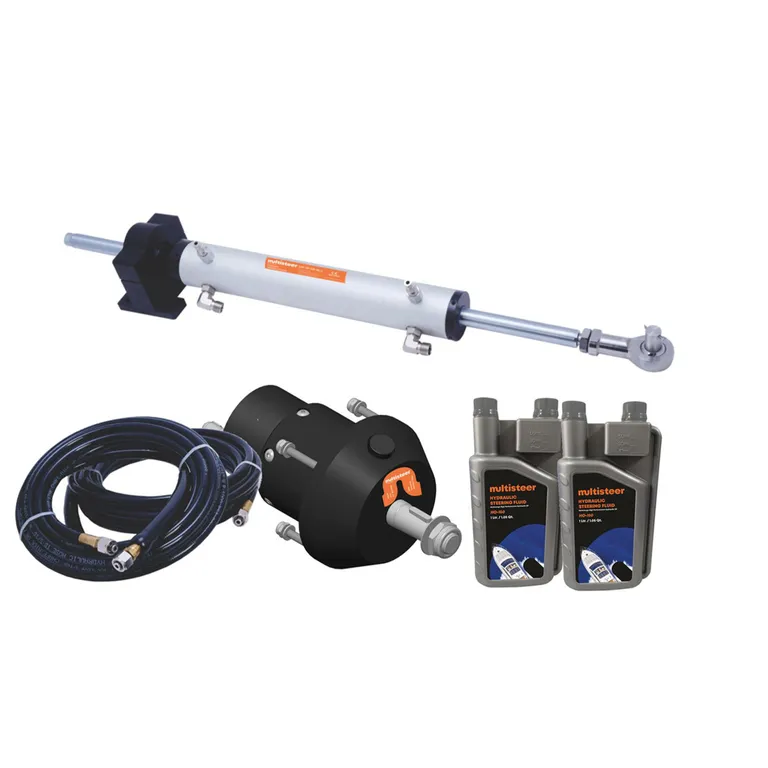 Multisteer Hydraulisk innenbordsstyring for ror-pakke 1 max 24 fot