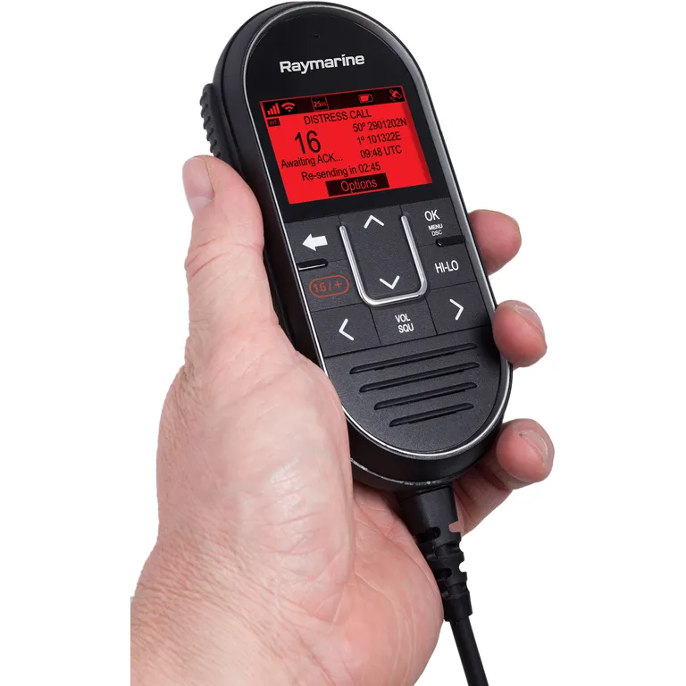 Raymarine Ray91 fastmontert VHF med AIS og ett håndsett