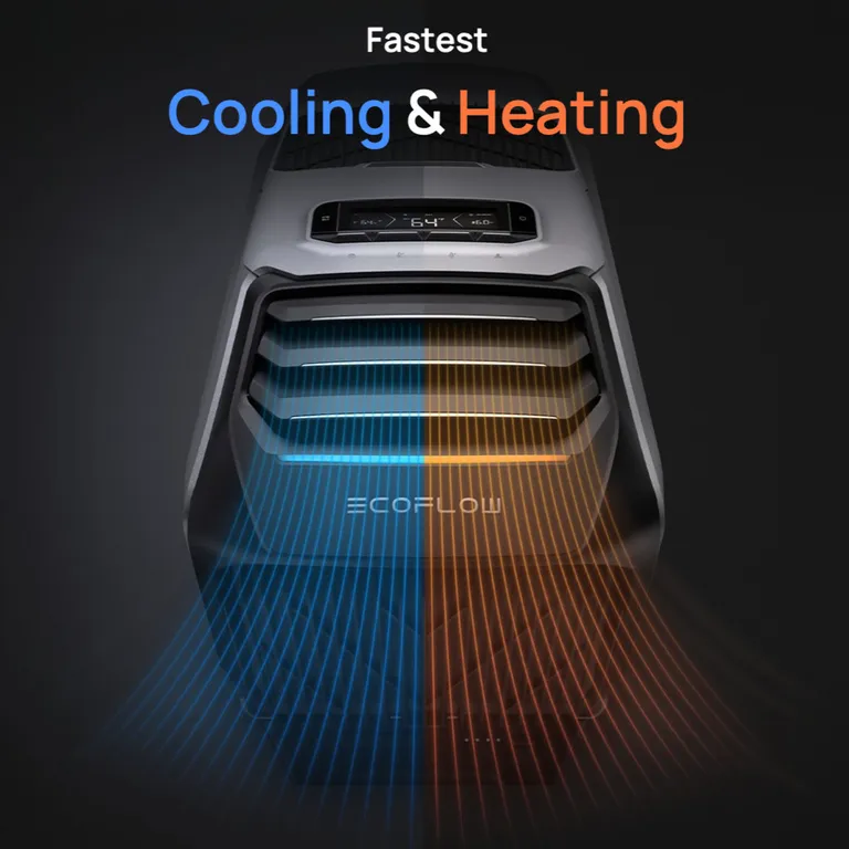 EcoFlow Wave 2 kompakt bærbar aircondition