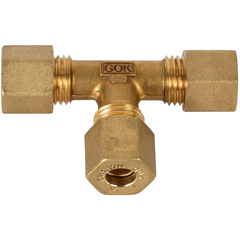 T-stykke til kobberrør