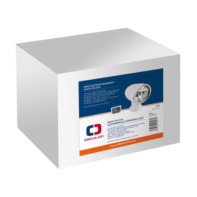 Osculati Night Eye EVO søkelys med fjernkontroll (12V)