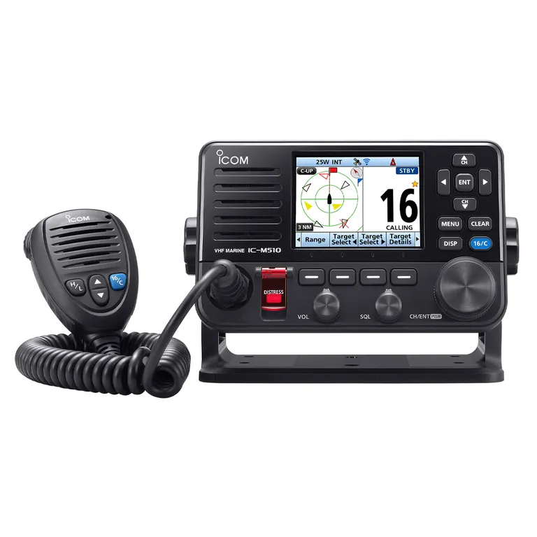 Icom IC-M510E AIS fastmontert VHF med AIS og WLAN funksjon