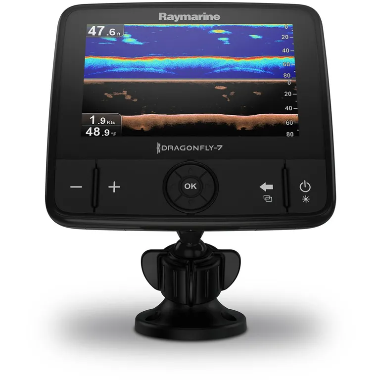 Raymarine Dragonfly 7PRO kartplotter med ekkolodd (inkl. giver)