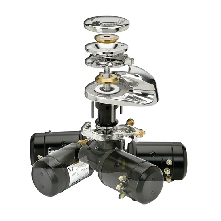 Lewmar V3 24V 1000W ankervinsj, taunokk, 10mm DIN766 kjetting, tau, FastFit kit