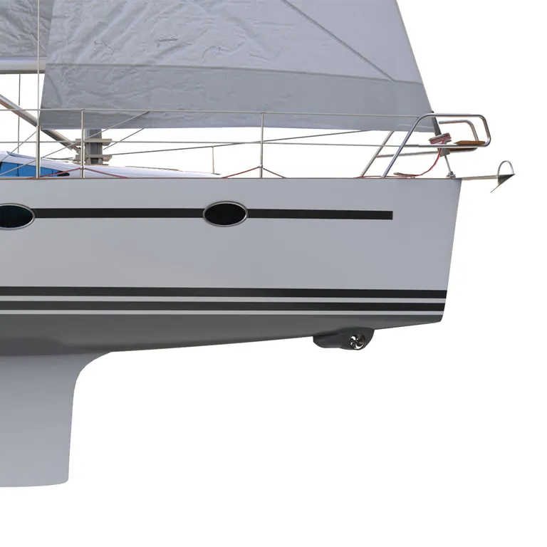 Side-Power SX50/140 utenpåliggende baugpropell (50kg) i SX HydroPod