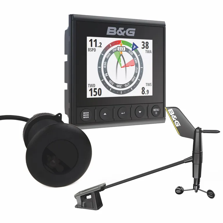 B&G Triton2 seilbåtpakke med tridata og trådløs vindgiver