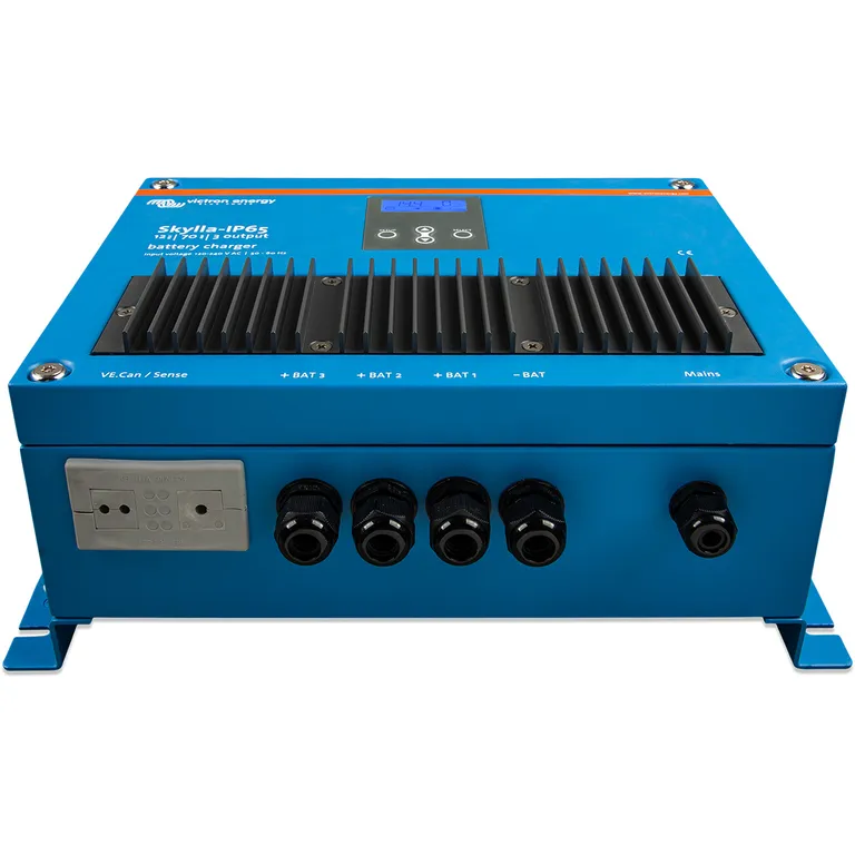Victron Skylla-IP65 12V 70A 3 kanaler, batterilader for 3 batteribanker