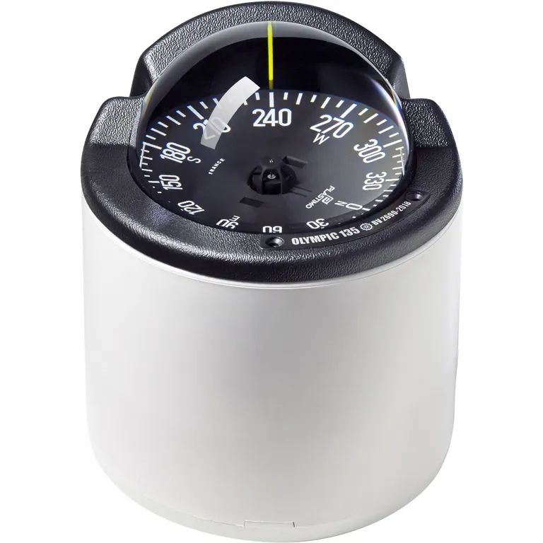 Plastimo kompass Horizon 135, sort med sort kompassrose