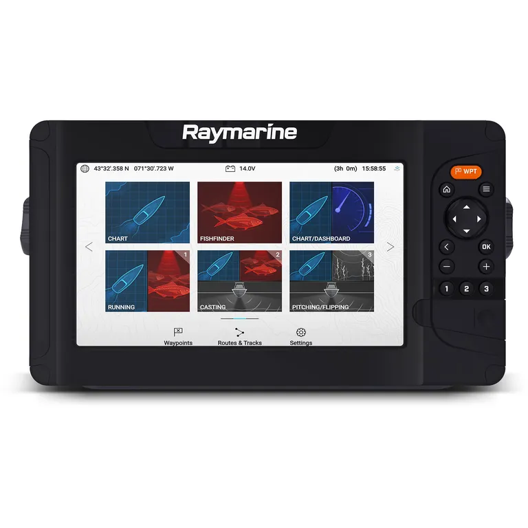 Raymarine Element 9HV 9"kartplotter med ekkolodd