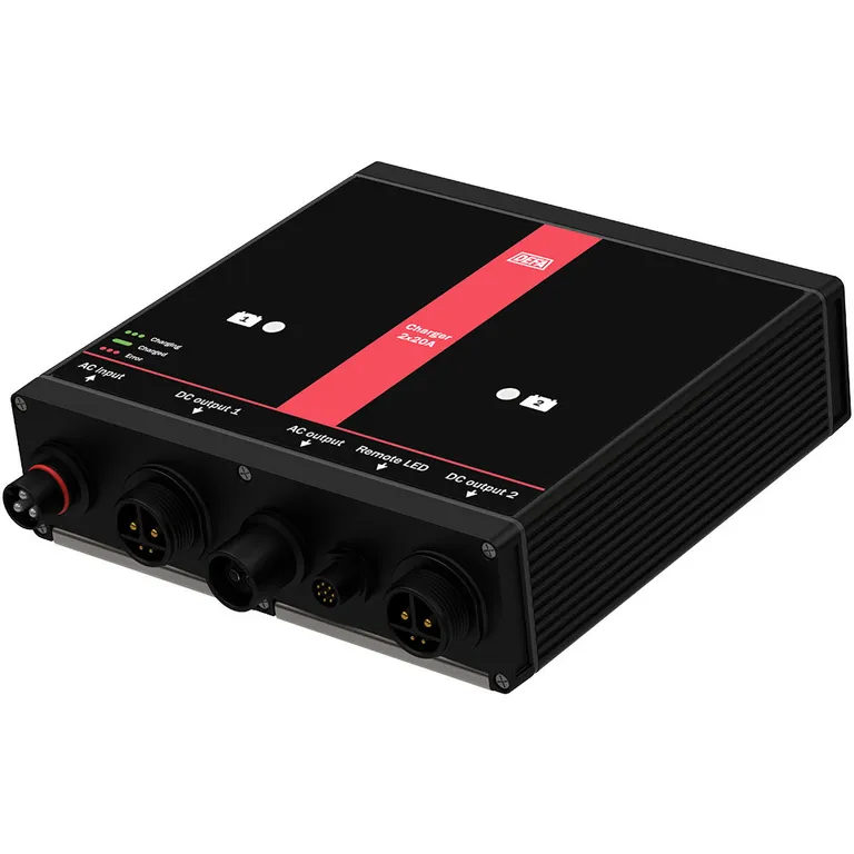DEFA MarineCharger 2x20A batterilader