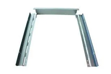 Isotherm ramme for flushmontering av 85L, sølv, øvre eller nedre del