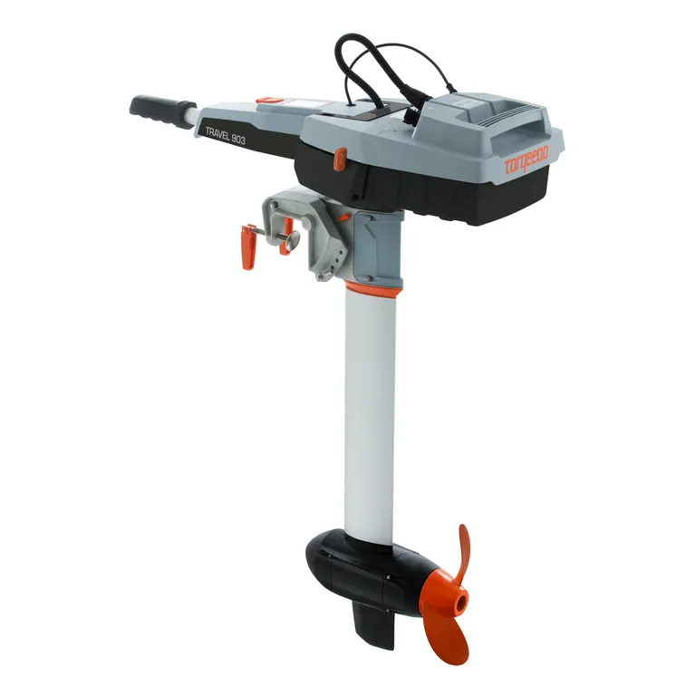 Torqeedo Travel 903 CS 900W elektrisk påhengsmotor, kort stamme, innebygd 915 Wh batteri