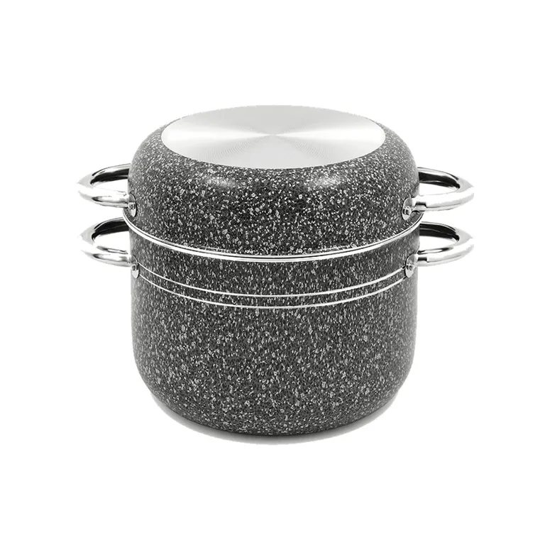 Stone Rock grytesett 7 deler, 16-20 cm, aluminium