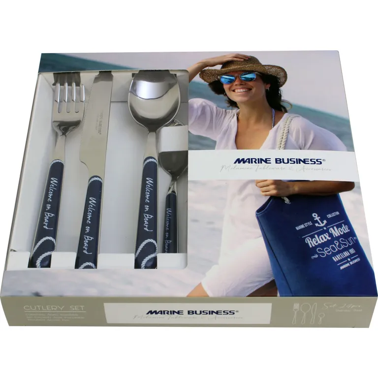 Welcome On Board 24-delers bestikk