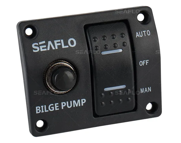 Seaflo bryterpanel for lensepumpe 12/24V