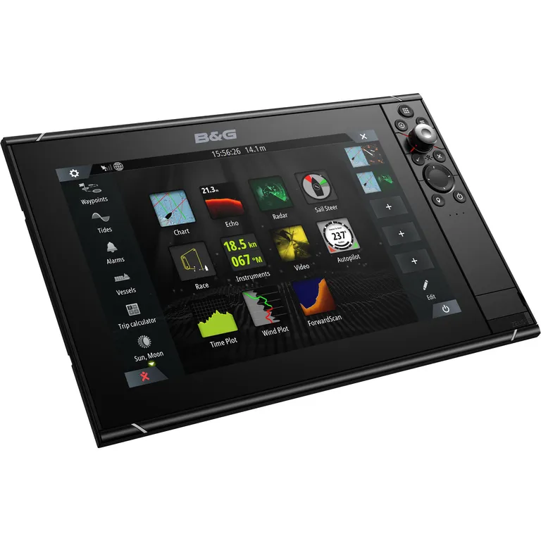 B&G Zeus3S 12 kartplotter m/seilfunksjoner og ekkolodd