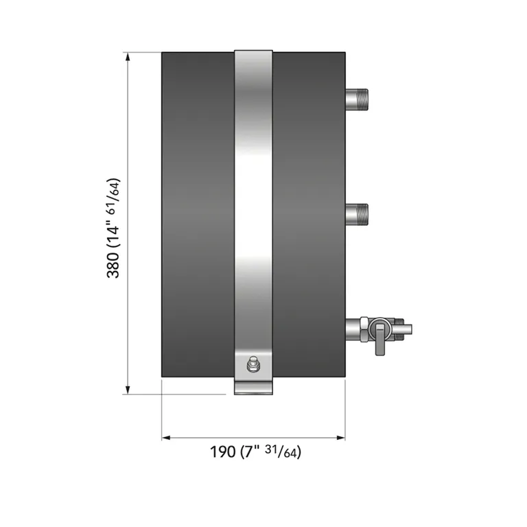 Quick Sigmar Ardinox varmtvannstank 10L