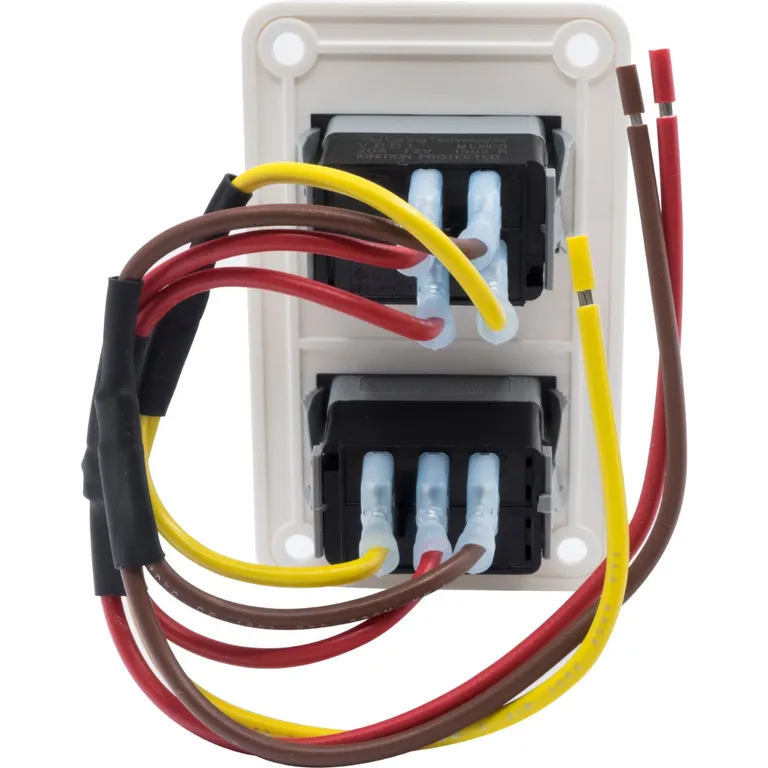 Jabsco Quiet-Flush bryterpanel