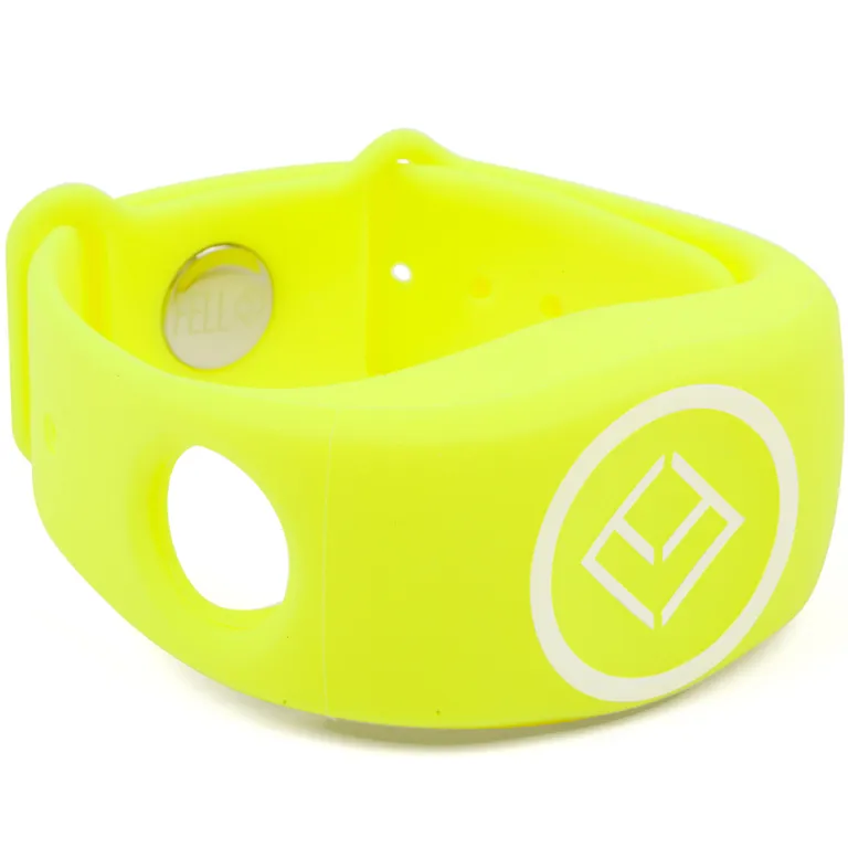 Wimea MOB+ xBAND armbånd for trådløs MOB+ enhet (Gul/Neongul)