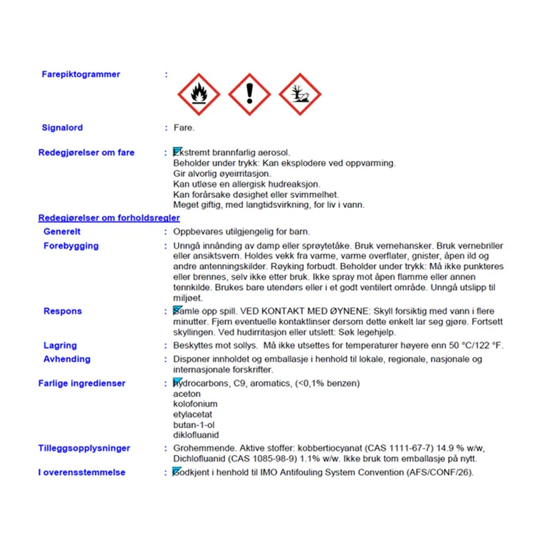 Jotun Aqualine Drevspray, grå 0,4 liter
