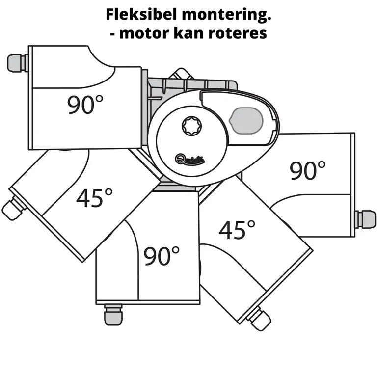 Quick Prince DP2 P 1000 ankervinsj 1000W/12v 8mm