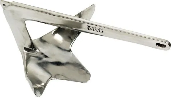 Syrefast anker, Bruce-kopi, 7,5 kg