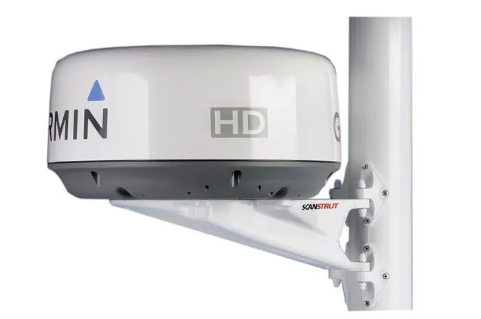 Masteplattform Broadband radarantenne hvit