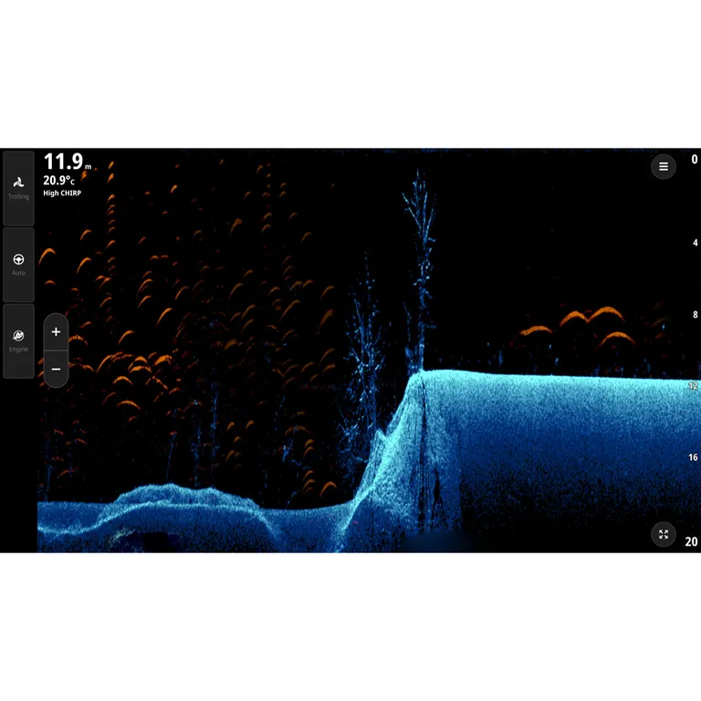 Simrad NSS 4 12" kartplotter med ekkolodd