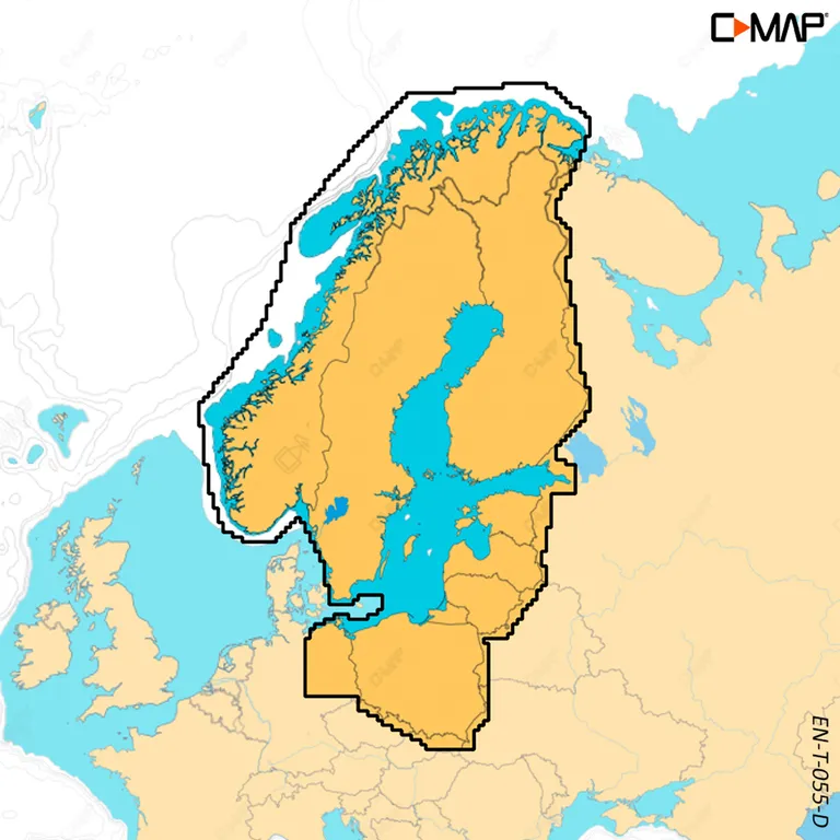 C-MAP REVEAL X sjøkart